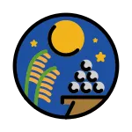 Moon Viewing Ceremony SVG Icon
